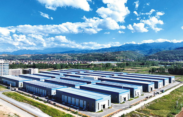 宝鸡高新区钛及新材料产业园（科技新城园区） 光伏项目投用 企业用上绿电